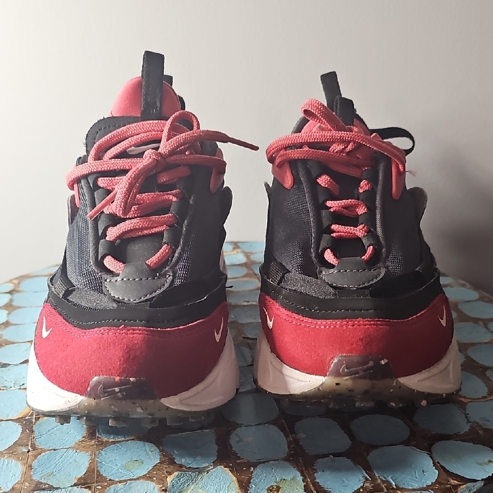 Women Nike Running Sneakers in Red and Black